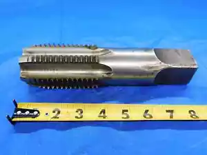 2 1/4 4 1/2 HSS STECKERHAHN 6 GERADE FLÖTE 2,25 GEWINDEMASCHINE WERKZEUGE - Bild 1 von 3