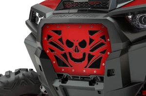 Custom Steel Grille HAVOC for Polaris RZR Turbo 1000 XP 17-18 Grill ATV RED UTV - Bild 1 von 3