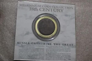 🧭 🇷🇺 RUSSIA CATHERINE THE GREAT 1788 18TH CENTURY WITH COA B67 #236 - Picture 1 of 3