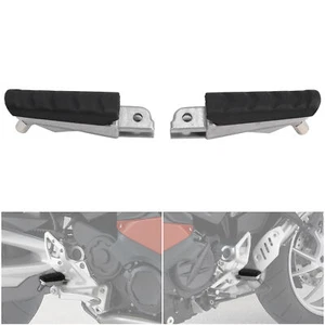 Front Foot pegs Footrest Fit For BMW F800GT 2011-2013 F800S F800ST 2004-2008 05 - Picture 1 of 14