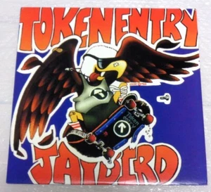 TOKEN ENTRY JAYBIRD GOK44 GO KART GK 044 RED WAX 1998 US 12'' NYHC YOUTH CREW - Picture 1 of 3