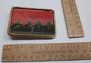 M R E R - Red Hill SD - 1986 - belt buckle - listing #7579 - Picture 1 of 9