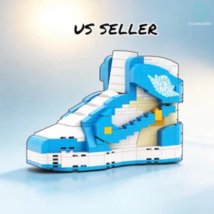 Jordan OW UNC Bloques de Construcción, Ladrillos para Zapatos, Rompecabezas, Juguetes Coleccionables - Imagen 1 de 7