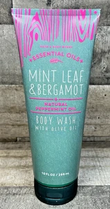 Bath & Body Works lavaggio corpo foglie e bergamotto come nuovo 10 FL OZ - NUOVO - Foto 1 di 7