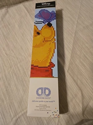 Disney Winnie the Pooh 30 x 30cm (11.8" x 11.8") Diamond Dotz Art Kit New In Box - Image 1 of 2