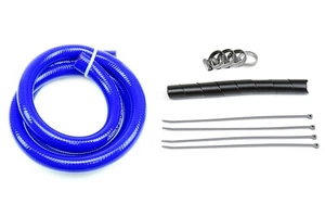 HPS Silicone Heater Hoses Blue for Jeep 1991-2001 Cherokee XJ 4.0L - Picture 1 of 4
