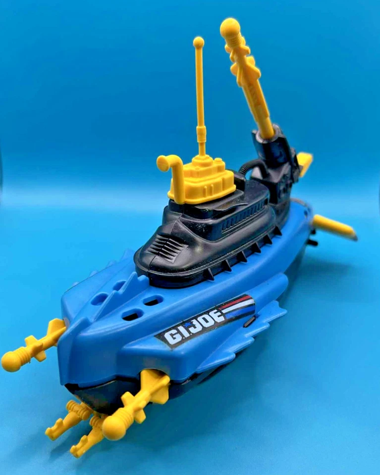 Vehículo submarino GI Joe Barracuda 1992 de colección 100 % completo ARAH Hasbro Foto 1 de 4