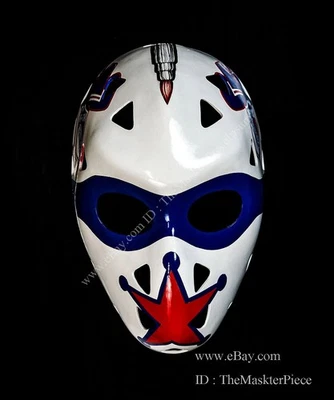 Máscara de hockey sobre hielo casco de portero portátil decoración del hogar John Davidson G185 Foto 1 de 4
