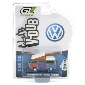 RAW CHASE 1/64 1973 Volkswagen Type 2 Westfalia Campmobile Music Van 36120-C - Picture 1 of 3