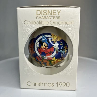 Vintage Disney Character Fantasia 1990 Collectible Ornament 50th anniversary NIB - Image 1 of 4
