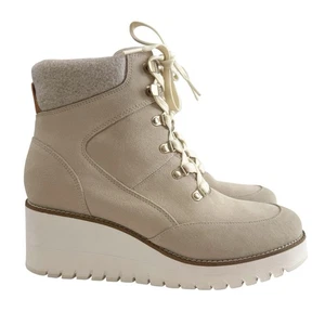 Cole Haan Zerogrand City Wildleder Keilabsatz wasserdicht Wander Schnürstiefeletten 9B - Bild 1 von 21