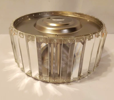 Harbor Breeze ELMS Brushed Nickel 4067989 Replacement Light Kit Housing Glass - Image 1 of 4