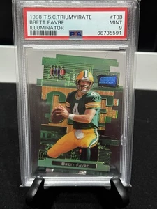 1998 Topps Stadium Club ILLUMINATOR Triumvirate Brett Favre - PSA 9 - CASE HIT - Picture 1 of 1