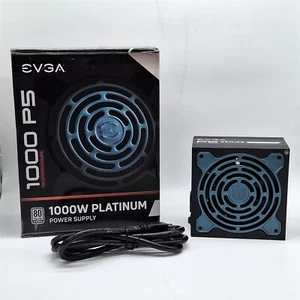 EVGA Supernova 1000 P5 80 Plus Platinum 1000W, Fully Modular Power Supply *READ* - Afbeelding 1 van 5