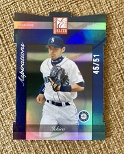 2002 Donruss Elite #3 Ichiro Suzuki ASPIRATIONS Die Cut /51 RARE SP 2nd Year