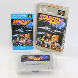 STAR FOX Super Famicom Nintendo 0875 sf