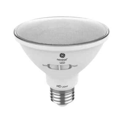 GE 2PK  75W Reveal PAR30 LED-Short Neck Light Bulbs Adjustable Spot/Floodlight - Image 1 of 4