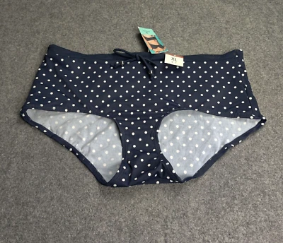 Biquíni Dorina Aqua feminino extra grande azul bolinhas curvas hipster - Imagem 1 de 4