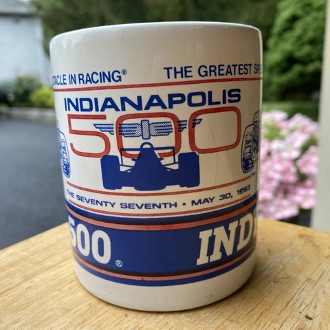 1993,  77th INDY 500 INDIANAPOLIS EVENT  Coffee Tea Mug May 30th, 1993 Cover