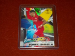 2020-21 Topps Chrome UEFA Champions League Future Stars Dominik Szoboszlai