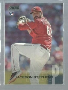 2018 Stadium Club Black Foil #296 Jackson Stephens RC (ref55890) - Picture 1 of 1