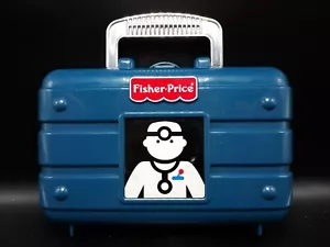 1997 Fisher Price Medical Kit Arzt Krankenschwester Spielset 5-teilig mit Tragetasche - Bild 1 von 7
