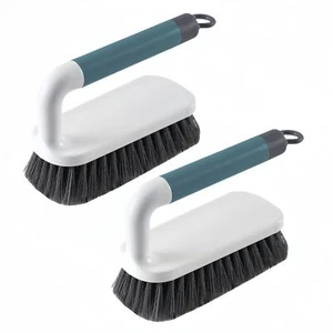 Scrub Brush, Scrubbing Cleaning Brushes, Heavy Duty Cleaning Brushes with Handle - Picture 1 of 7