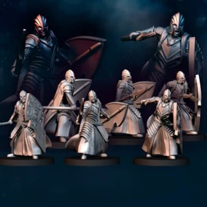6x High Elf Warriors - Lanza y Escudo - Imagen 1 de 4