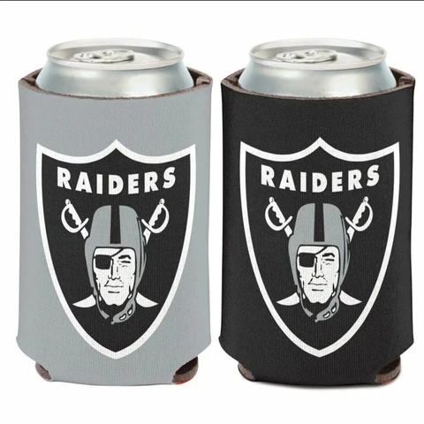 Las Vegas Raiders Can Cooler Two Sided Cover