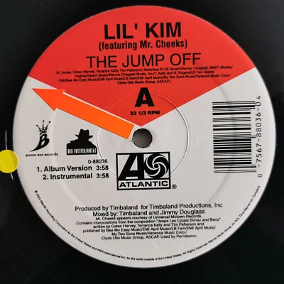 Lil' Kim – The Jump Off - Gangsta, Thug- Vinyle, 12", 33 ⅓ RPM, Single - VG+/VG+ - Photo 1/4