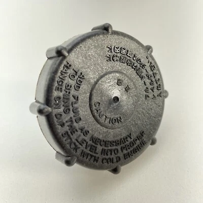 84 85 86 87 88 Nissan 200SX Dirección Asistida Depósito Tapa Tanque Negro OEM Foto 1 de 4