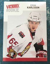 2009-10 Upper Deck Victory Rookie Erik Karlsson #321 Rookie RC