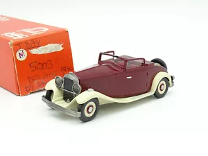 John Day Set Aufgebaut 1/43 - Delage D8 1930 Rot Und Cremefarben - Bild 1 von 3