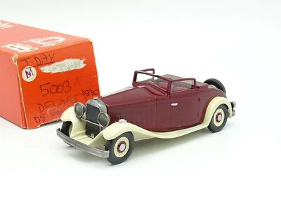 John Day Kit Monté 1/43 - Delage D8 1930 Rouge et Crème - Photo 1/3