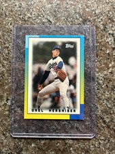 1989 Topps League Leaders Minis - #58 Orel Hershiser