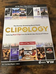 Clipology board game Excellent Condition age 13+ 2 or more players Film Clips - Picture 1 of 3