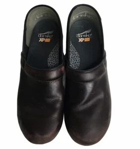 Dansko XP 20 Clogs Nursing Brown Size 40 US Size 9.5 To 10 Excellent Condition - Picture 1 of 7