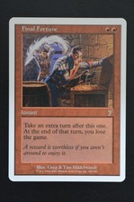 Magic The Gathering MTG FINAL FORTUNE 7th Seventh Edition  NM Near Mint