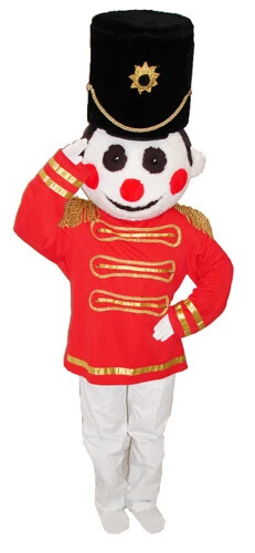 Mascot Toy Soldier adult costume Heads Only Christmas Costumes - Image 1 of 1