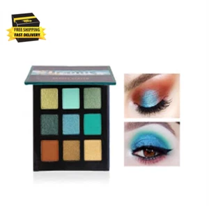 9 Colors Eyeshadow Matte Shimmer Glitter Eye Shadow Palette Natural Waterproof L - Picture 1 of 8