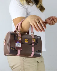 Ynot? Borsa Donna Woman Bag tg Borsetta Marrone DR04-BROWN Bauletto - Foto 1 di 11
