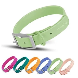 Wasserdichtes Hundehalsband: Mehrfacheinstellung 7" bis S|8,5"-12,5" × 4/5 in Salbeigrün - Bild 1 von 7