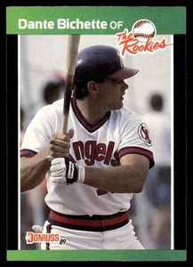 1989 Donruss The Rookies Dante Bichette California Angels #29 - Picture 1 of 2