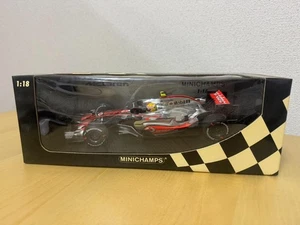 MINICHAMPS McLaren F1 1/18 Scale Diecast Model Silver Red Hamilton 2007 - Picture 1 of 9