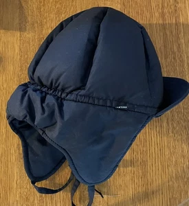 Smiley Aviator Trapper Down Canvas Winter Hat - Picture 1 of 6