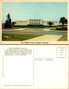 Historic New Orleans Union Passenger Terminal Postcard - Picture 1 of 1