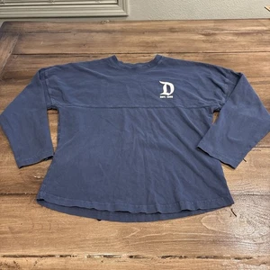 Disney Disneyland Resort Spirit Jersey Black Long Sleeve T-Shirt Youth Kid XL - Picture 1 of 8