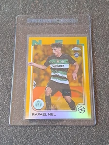 Topps Chrome UCC 2024-25 Rafael Nel RC Gold/50 Sporting Lissabon - Bild 1 von 1