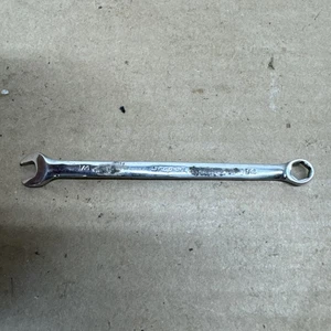 Snap-on OXA0808 1/4" sae flank drive plus chrome 6 point combination wrench - Picture 1 of 8
