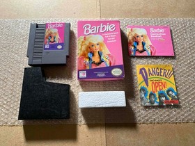 Barbie (Nintendo NES, 1991) - COMPLETE / CIB / BOX / FOAM / MANUAL *TESTED